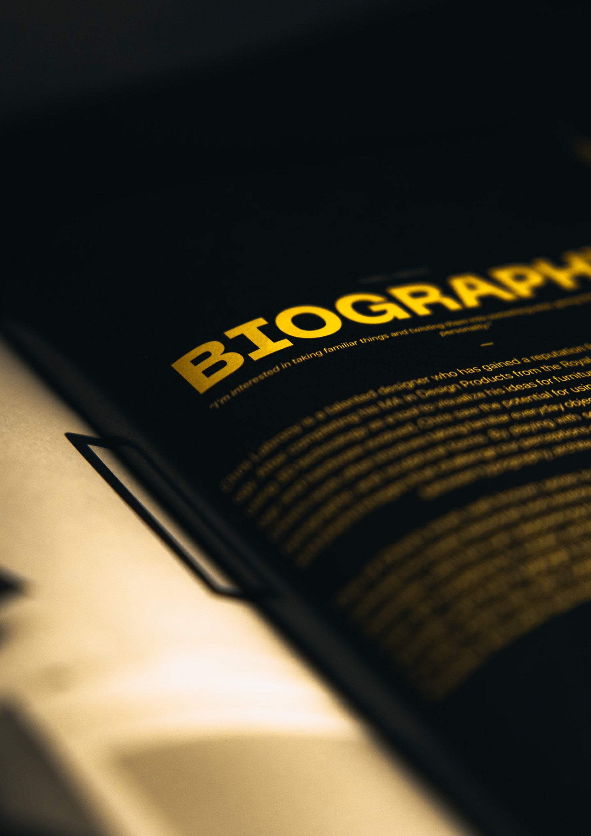 Beyond the Ordinary \ Publication Design