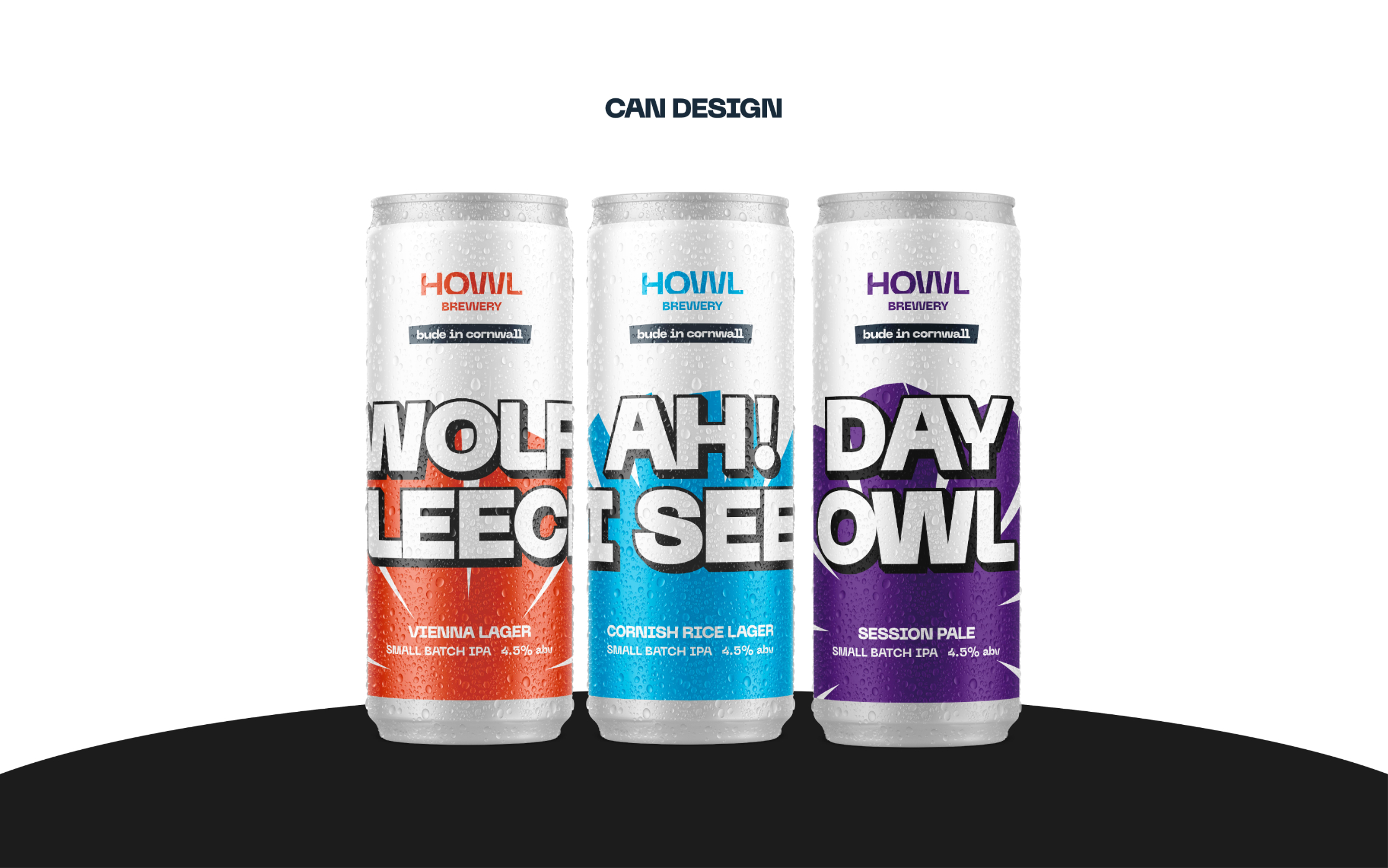 HOWL Brewery \ Branding - Packing Design - Ad